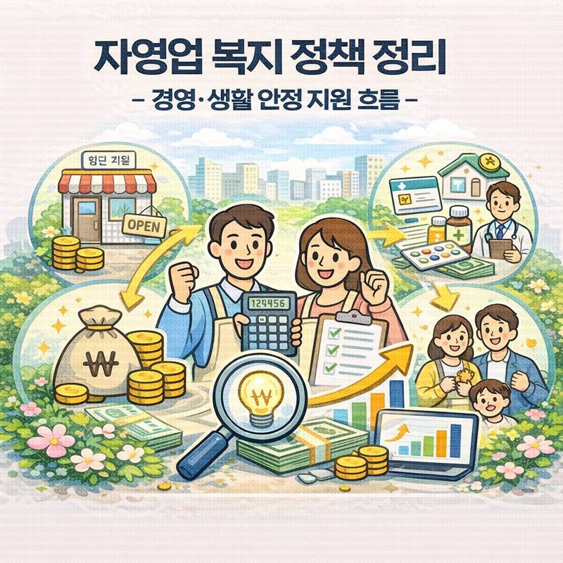 자영업 복지 정책에 대해서 정리했습니다.