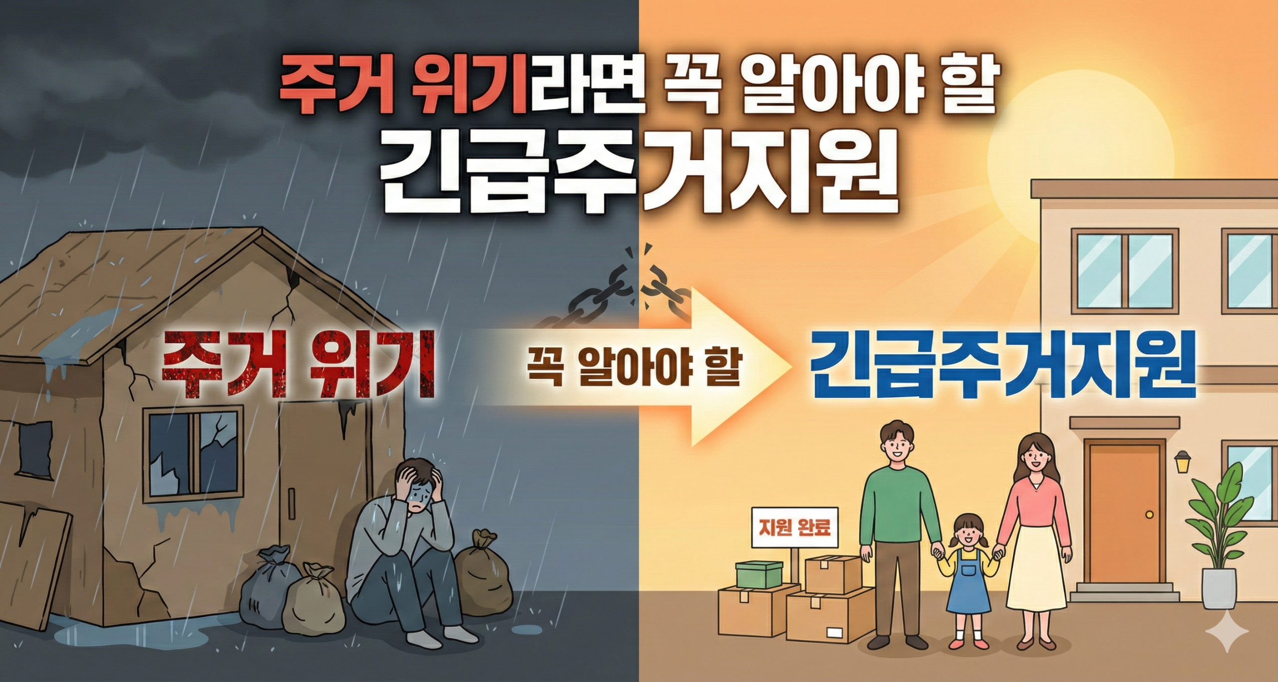 주거위기-긴급주거지원